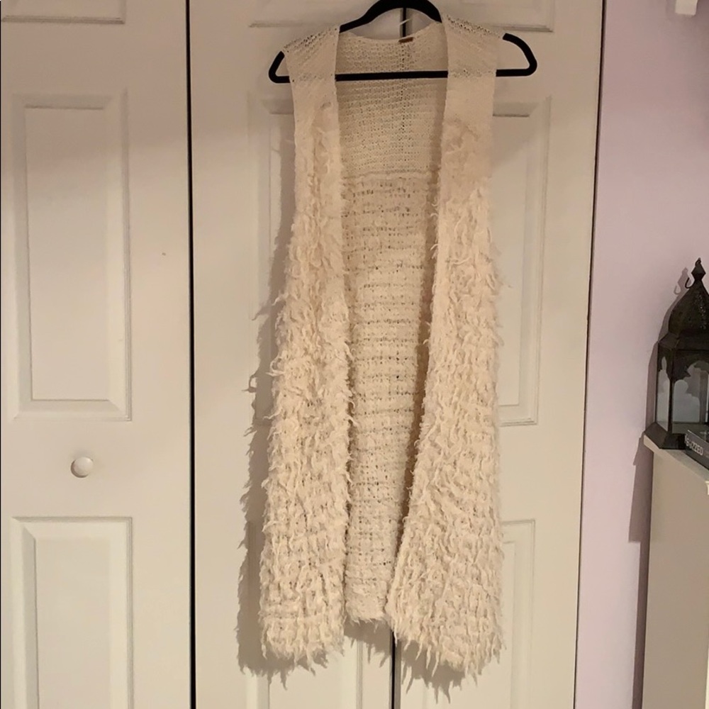 Free people fur vest